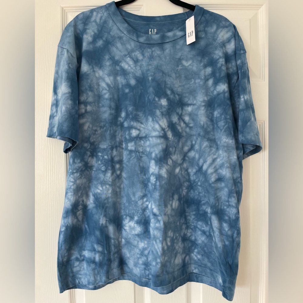 Adult Original T-Shirt - Light Blue Tie-Dye